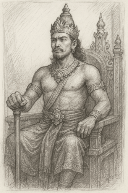 Illustrasi Raja Airlangga